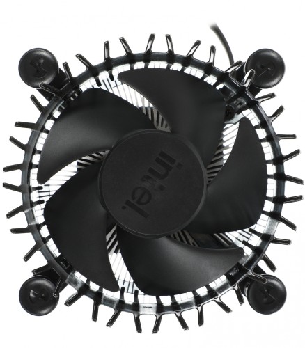 Устройство охлаждения(кулер) Intel RS1 M23905 Soc-1700/1851 черный 4-pin 18-36dB Al 65W 260gr brown box