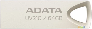 Флеш Диск A-Data 64Gb UV210 AUV210-64G-RGD USB2.0 золотистый