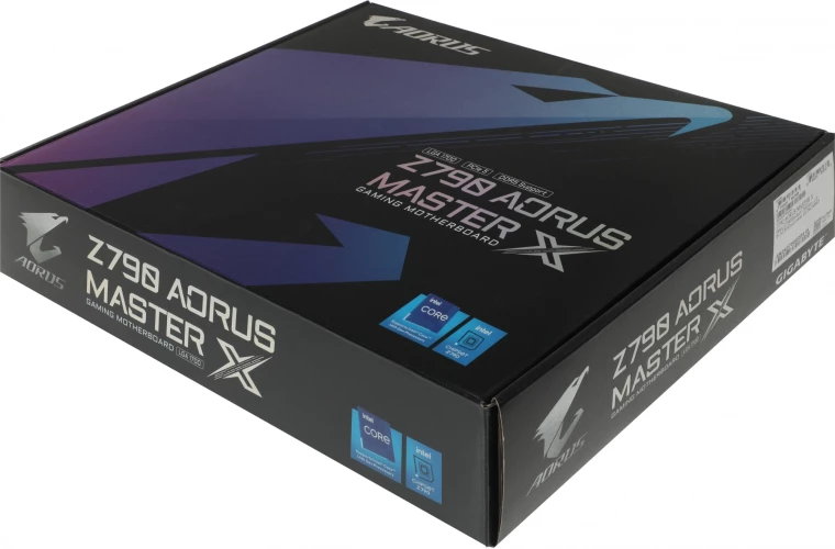 Материнская плата Gigabyte Z790 AORUS MASTER X Soc-1700 Intel Z790 4xDDR5 ATX AC`97 6ch(5.1) 10Gigabit RAID+DP