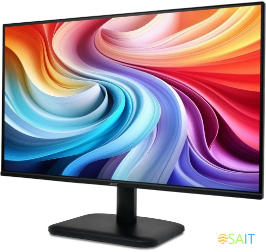 Монитор Acer 27" EK271Gbi черный IPS LED 1ms 16:9 HDMI матовая 250cd 178гр/178гр 1920x1080 120Hz FreeSync VGA FHD 3.5кг