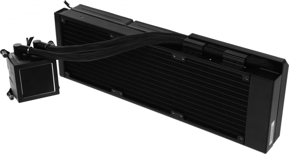 Система водяного охлаждения Lian-Li HydroShift LCD 360S Soc-AM5/AM4/1700/1851 черный 4-pin 29.8dB Al+Cu LCD 330W Ret (G89.GHSLCD36SB.R0)