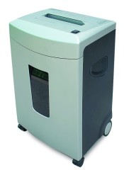 Шредер Office Kit S220 3.9 (секр.Р-2) ленты 25лист. 32лтр. скрепки скобы пл.карты CD