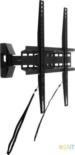 Кронштейн для телевизора Ultramounts UM878 черный 32"-55" макс.35кг настенный поворотно-выдвижной и наклонный