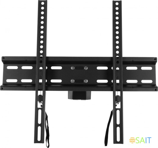 Кронштейн для телевизора Ultramounts UM878 черный 32"-55" макс.35кг настенный поворотно-выдвижной и наклонный