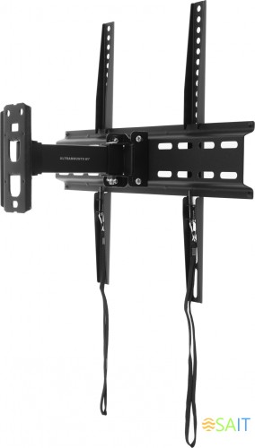 Кронштейн для телевизора Ultramounts UM878 черный 32"-55" макс.35кг настенный поворотно-выдвижной и наклонный