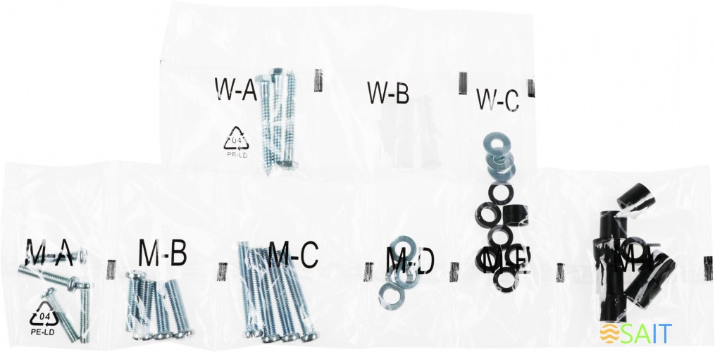 Кронштейн для телевизора Ultramounts UM878 черный 32"-55" макс.35кг настенный поворотно-выдвижной и наклонный
