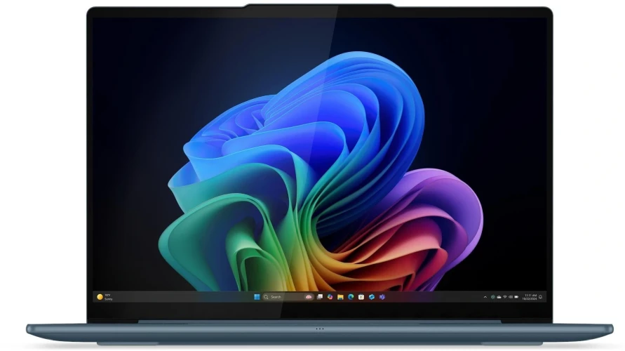 Ноутбук Lenovo Yoga Slim7 14AKP10 Ryzen AI 7 350 32Gb SSD1Tb AMD Radeon 860M 14" OLED 2.8K (2880x1800) Windows 11 Home turquoise WiFi BT Cam (83JY000ARK)