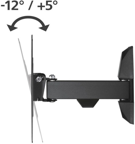 Кронштейн для телевизора Hama H-118100 черный 19"-48" макс.20кг настенный