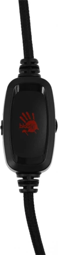 Наушники с микрофоном A4Tech Bloody G575P черный 2м мониторные оголовье (G575P 4PIN+USB/BLACK)