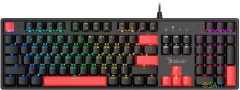Клавиатура A4Tech Bloody S520N механическая черный USB for gamer LED