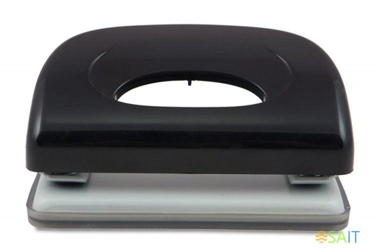 Дырокол Kw-Trio Dolphin 091X9 макс.:10лист. пластик ассорти отв.:2 с линейкой