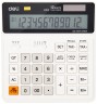 Калькулятор бухгалтерский Deli EM01010 белый 12-разр.