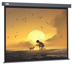 Экран Cactus 100" 124.5x221см Wallscreen CS-PSW-124X221-SG 16:9 настенно-потолочный рулонный серый