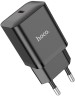Сетевое зар./устр. Hoco N27 Black 20W 3A+2.22A+1.67A (PD+QC+AFC) USB-C универсальное черный