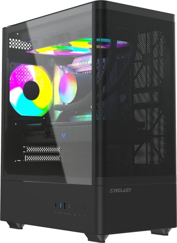 ПК Teclast G03 i5 14600KF (3.5) 32Gb SSD1Tb RTX5060TI 16Gb Windows 11 Pro GbitEth WiFi BT 650W черный (G03 14600KF32G1T5060T16BKRU)