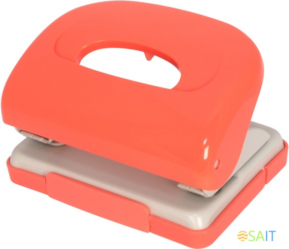 Дырокол Kw-Trio 09652red макс.:16лист. пластик красный отв.:2