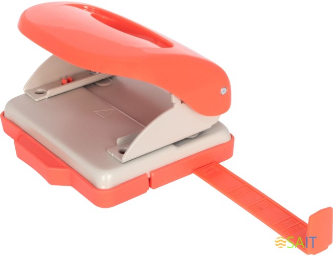 Дырокол Kw-Trio 09652red макс.:16лист. пластик красный отв.:2