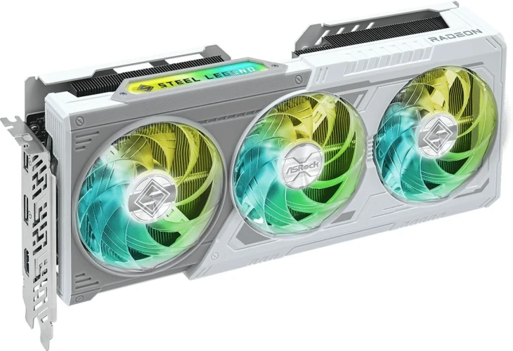 Видеокарта Asrock PCI-E 5.0 RX9060XT SL 16GO AMD Radeon RX 9060XT 16Gb 128bit GDDR6 2780/20000 HDMIx1 DPx2 HDCP Ret