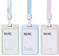 Бейдж для пропуска Deli EF350 AS EF350 вертикальный ассорти