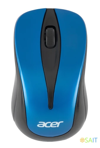 Мышь Acer OMR132 синий/черный оптическая 1000dpi беспров. USB для ноутбука 2but (ZL.MCEEE.01F)