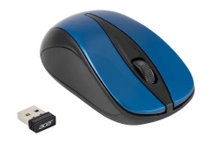 Мышь Acer OMR132 синий/черный оптическая 1000dpi беспров. USB для ноутбука 2but (ZL.MCEEE.01F)