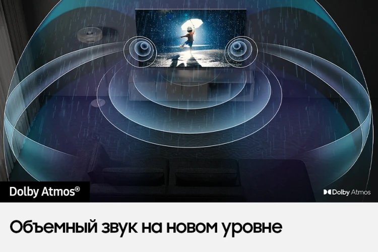 Телевизор QLED Samsung 55" QE55QN700CUXRU Q черный титан/серебристый 8K Ultra HD 60Hz DVB-T2 DVB-C DVB-S2 USB WiFi Smart TV