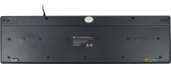 Клавиатура Оклик 520M2U черный/черный USB slim Multimedia
