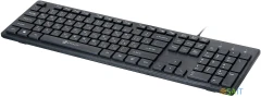 Клавиатура Оклик 520M2U черный/черный USB slim Multimedia