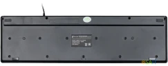 Клавиатура Оклик 520M2U черный/черный USB slim Multimedia