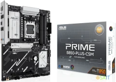 Материнская плата Asus PRIME B850-PLUS-CSM SocketAM5 AMD B850 4xDDR5 ATX AC`97 8ch(7.1) 2.5Gg RAID+HDMI+DP