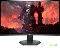 Монитор Dell 31.5" S3222DGM черный VA LED 1ms 16:9 HDMI матовая HAS 350cd 178гр/178гр 2560x1440 165Hz DP 2K 10.16кг