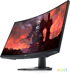 Монитор Dell 31.5" S3222DGM черный VA LED 1ms 16:9 HDMI матовая HAS 350cd 178гр/178гр 2560x1440 165Hz DP 2K 10.16кг