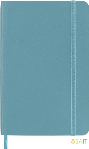 Блокнот Moleskine CLASSIC SOFT QP611B35 Pocket 90x140мм 192стр. линейка мягкая обложка голубой