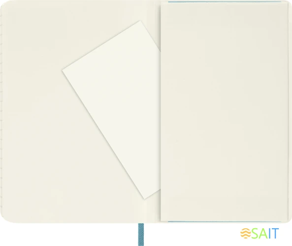 Блокнот Moleskine CLASSIC SOFT QP611B35 Pocket 90x140мм 192стр. линейка мягкая обложка голубой