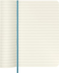 Блокнот Moleskine CLASSIC SOFT QP611B35 Pocket 90x140мм 192стр. линейка мягкая обложка голубой