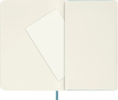 Блокнот Moleskine CLASSIC SOFT QP611B35 Pocket 90x140мм 192стр. линейка мягкая обложка голубой