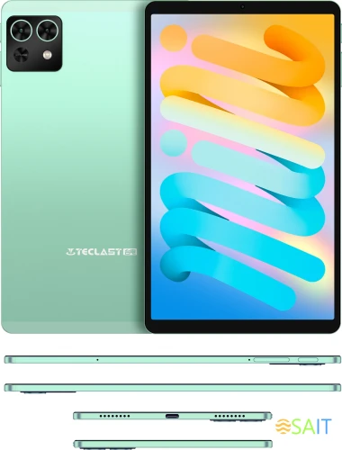 Планшет Teclast T50 Mini G99 G99 (2.2) 8C RAM8Gb ROM128Gb 8.68" IPS 1340x800 4G Android 15 зеленый 13Mpix 5Mpix BT WiFi microSD 1Tb 5100mAh 14hr