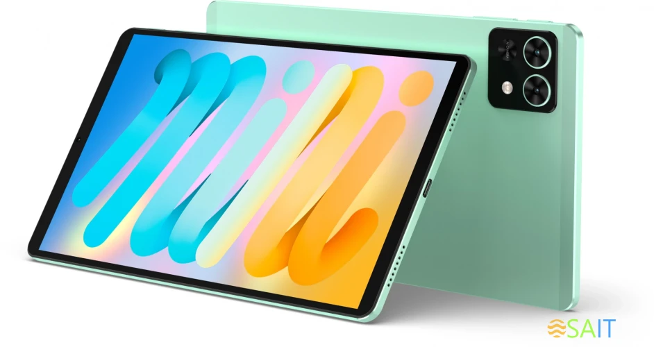Планшет Teclast T50 Mini G99 G99 (2.2) 8C RAM8Gb ROM128Gb 8.68" IPS 1340x800 4G Android 15 зеленый 13Mpix 5Mpix BT WiFi microSD 1Tb 5100mAh 14hr