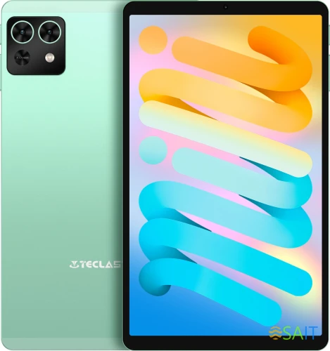 Планшет Teclast T50 Mini G99 G99 (2.2) 8C RAM8Gb ROM128Gb 8.68" IPS 1340x800 4G Android 15 зеленый 13Mpix 5Mpix BT WiFi microSD 1Tb 5100mAh 14hr