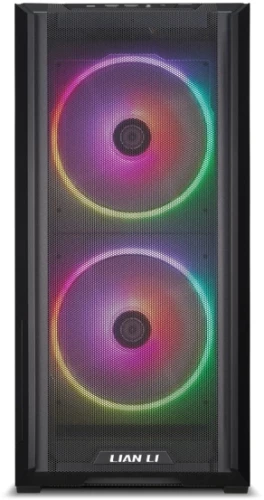 Корпус Lian-Li Lancool 216 RGB черный без БП ATX 7x120mm 4x140mm 2xUSB3.0 audio bott PSU