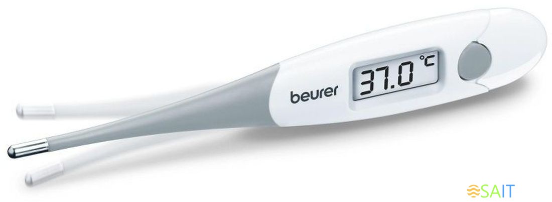 Термометр электронный Beurer FT15/1 белый/серый