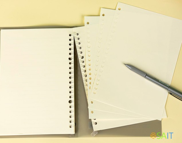 Блокнот Deli NB560-1YELLOW B5 60л линейка желтый