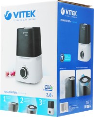 Увлажнитель воздуха Vitek 2334-VT-02 23Вт (ультразвуковой) белый/серый