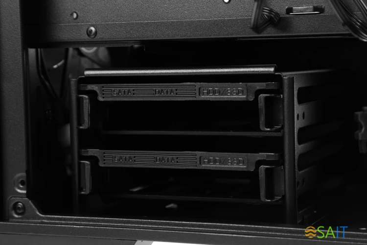 Корпус MSI MAG Forge 120A черный без БП ATX 2x120mm 2xUSB3.0 audio bott PSU