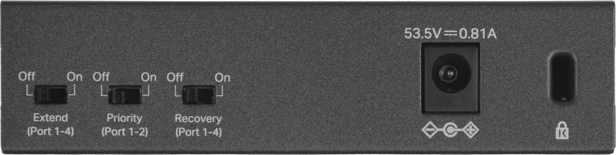 Коммутатор TP-Link TL-SF1005LP (L2) 5x100Мбит/с 4PoE 41W неуправляемый