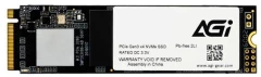 Накопитель SSD AGi PCIe 3.0 x4 512GB AGI512G83AI198 AI198 M.2 2280 OEM