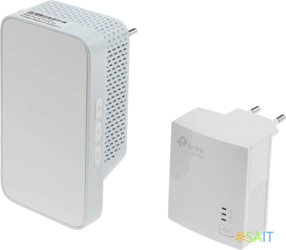 Сетевой адаптер Powerline TP-Link TL-WPA7517 KIT AV1000 Gigabit Ethernet (упак.:2шт)