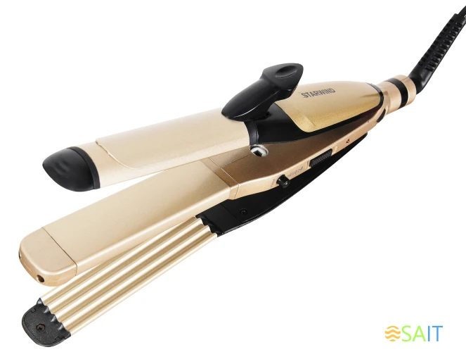 Щипцы Starwind SHC 7075 55Вт шампань/черный макс.темп.:200С