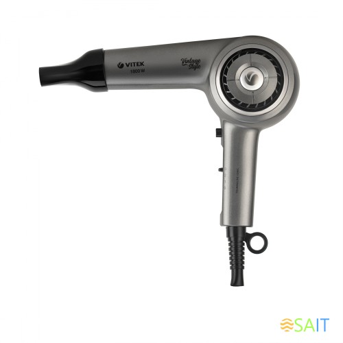 Фен Vitek VT-8230 1800Вт серебристый