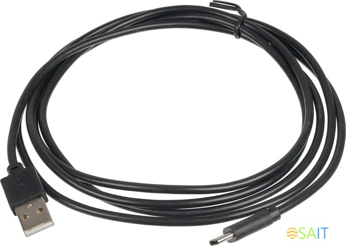 Кабель USB (m)-USB Type-C (m) 1.8м черный